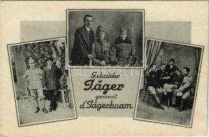 Gebrüder Jäger genannt dJägerbuam / German military