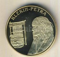 Németország 1992. "Karl May - Klekih Petra" aranyozott Cu-Ni emlékérem T:PP