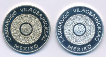 Bognár György (1944-) 1986. "Labdarúgó Világbajnokság Mexikó" kétoldalas Cu-Ni és Al emlék...