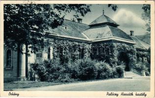 1933 Örkény, Palóczy Horváth kastély. Hoffmann Antal kiadása