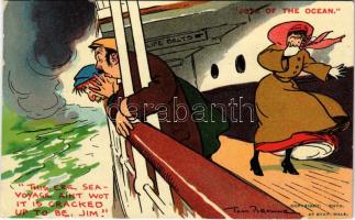 Joys of the ocean / Tengeribeteg utasok egy hajókiránduláson s: Tom Browne (EK)