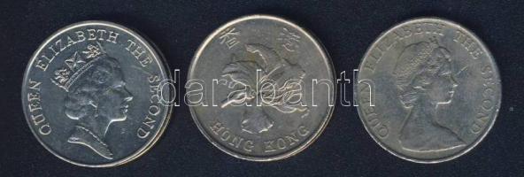 Hongkong 1980-93. 5$ (3x) T:2/3