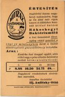 Mitrax a gazdamentő. Ifj. Aulitzky Ottó vegyszer és mezőgazdasági cikk kereskedő. Budapest VII. Dohá...