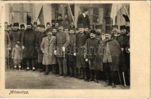 Mitrovica, Mitrovitza, katonai vezetők Koszovóban / Military leaders on Kosovo