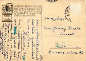 Indanthren textilfesték reklámlap cserkészekkel, mosás és időjárásálló viselet / Indanthren textile ...