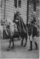 1916 Budapest, IV. Károly király koronázása. Erdélyi udvari fényképész felvétele / the coronation ceremony of Charles I of Austria
