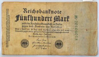 Német Birodalom 1908-1923. 44db-os német bankjegytétel mappában T:F-G
German Empire 1908-1923. 44pc...