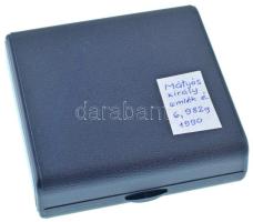 1990. 5000Ft Au "Mátyás király" (7,01g/0.986) T:PP fo. 
Hungary 1990. 5000 Forint Au &quo...