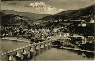 1915 Visegrad, general view, bridge