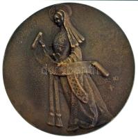 DN "Liszt Ferenc 1811-1886" kétoldalas bronz replika (73mm) T:XF