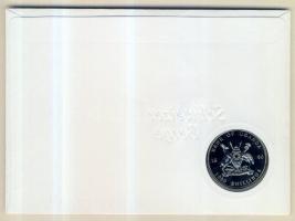 Uganda 1996. 1000Sh "Svájci hegyek - Jungfraujoch" multicolor emlékpénz érmés borítékon al...