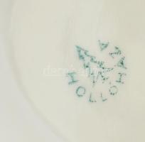 Hollóházi tejfölös bögre. Jelzett, kis kopással, m: 10,5 cm