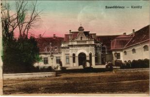 Szentlőrinc, Baranyaszentlőrinc; Uradalmi kastély. Vasúti levelezőlapárusítás 2680. (fl)