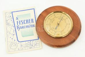 Fischer barometer, leírással, d: 14 cm