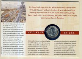 USA 1999P 1/4$ "New Jersey" kisalakú emlékíven 2 db, alkalmi bélyegzős bélyeggel T:2+