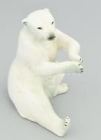Jegesmedve. Jelzés nélkül, hibátlan, m: 22,5 cm