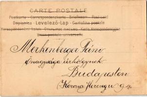 Lady. J.P.W. Serie 611. No. 2. litho (felületi sérülés / surface damage)