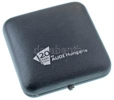 2013. "20 éves az Audi Magyarországon - Győr" ezüstözött fém emlékérem eredeti dísztokban ...