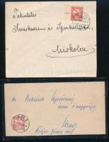 1901-1916 16 db Levél Turul 10f bérmentesítéssel