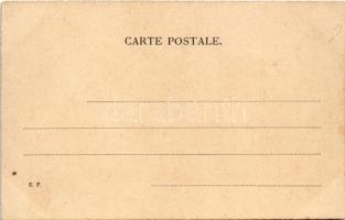 Art Nouveau lady, floral s: B. Patella