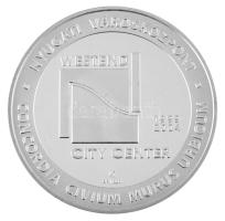 2004. "A Westend City Center 5. évfordulója 1999-2004" jelzett Ag emlékérem dísztokban, tanúsítvánnyal (31,10g/0.999/42,5mm) T:PP a tok kissé sérült