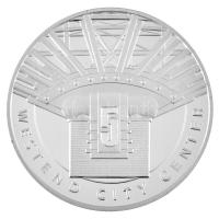 2004. "A Westend City Center 5. évfordulója 1999-2004" jelzett Ag emlékérem dísztokban, ta...