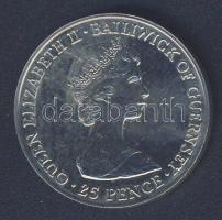 Guernsey 1980. 25p "Anyakirálynő 80. születésnapja" T:BU