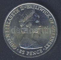 Guernsey 1981. 25p "Károly és Diana esküvője" T:BU