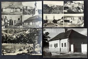 Kb. 167 db MODERN magyar fekete-fehér város képeslap