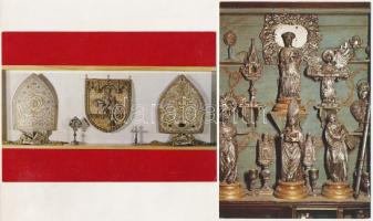 TROGIR - 14 db MODERN horvát postatiszta város képeslap