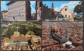 FIRENZE - 60 db MODERN postatiszta olasz város képeslap