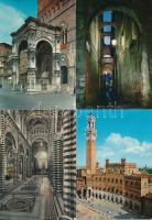 SIENA - 44 db MODERN postatiszta olasz város képeslap