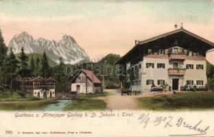 St. Johann in Tirol with Guesthouse Mitterjager Gasteig (EK)