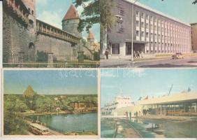 TALLIN - 63 db MODERN postatiszta észt város képeslap