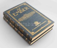 Az ember I-II. köt. Testi és lelki élete, egyéni és faji sajátságai. Szerk.: Alexander Bernát és Lenhossék Mihály. Bp.,én.,Athenaeum, 2+402 p., 4+403- 782 p. Rendkívül gazdag képanyaggal, egészoldalas és szövegközti illusztrációkkal illusztrált. Kiadói aranyozott egészvászon-kötés, a borítón kis kopásnyomokkal, alapvetően jó állapotban.