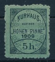 1909 Hotelposta Hohen Rinne 5f