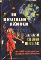 In brutalen Händen, MGM filmplakát, papírra felkasírozva, restaurált, 84×59 cm