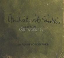 1940 Horthy Miklós kormányzó portréja, Mihálovits Miklós festménye nyomán, Stádium fotooffset, resta...