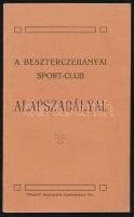 A Besztercebányai Sport-Club alapszabályai. Besztercebánya, 1905, &quot;Hungária&quot;, 26+6 p. Kiadói papírkötés.