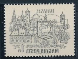 1969 Dunakanyar 1Ft a fekete szín gépszínátnyomatával (80.000)
