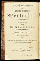 Márton József: Magyar-német és német-magyar lexicon, vagyis szókönyv. Készítette: - -. Második rész,...