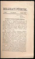 1870 Borászati Füzetek. II. évf. 1. füzet. 1870. január. Pest, 1870, Kocsi Sándor, 64 p. A hátsó bor...
