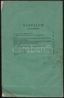 1870 Borászati Füzetek. II. évf. 1. füzet. 1870. január. Pest, 1870, Kocsi Sándor, 64 p. A hátsó bor...