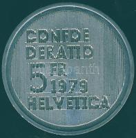 Svájc 1979. 5Fr "Albert Einstein" fejes T:BU