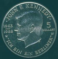 Niue 1988. 5$ "J.F. Kennedy" T:BU