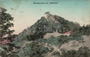 Murány castle and the Obelisque (Rb)