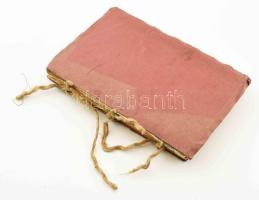 1960 Univerzum folyóirat 1-6. száma egybekötve, 1960/1. számban A Dzsessz, amatőr papírborítóban