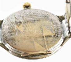 Erca Watch zsebóra beépítés, kopott számlappal, működik, számlap