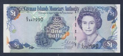 Kajmán-szigetek 2001. 1$ T:I