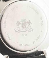 Festina karóra, kvarc, dátumkijelzéssel, bőr szíjjal, működik, karcos, számlap